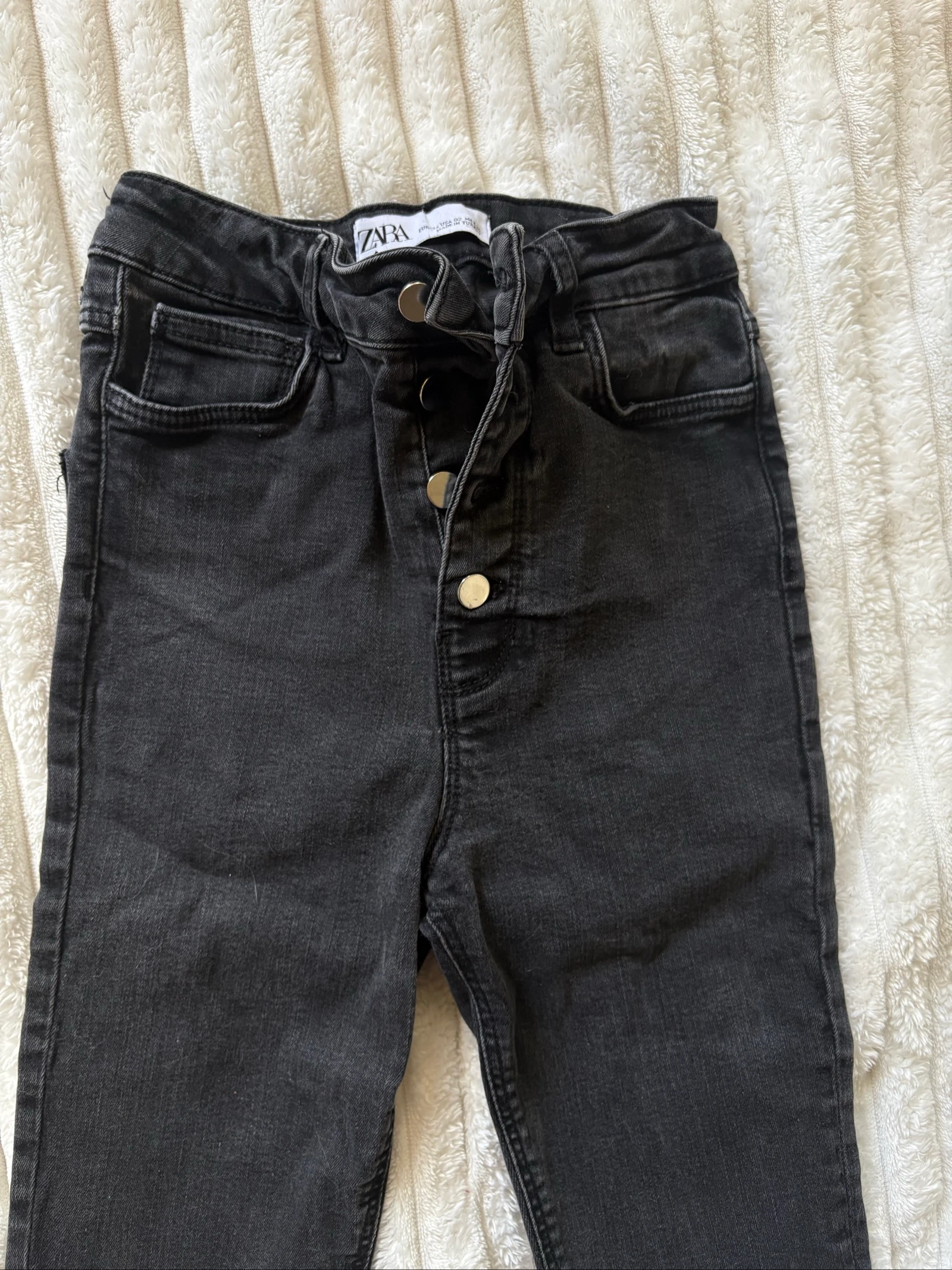 Zara dameshoge taille skinny jeans maat 34 – photo 3